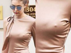 starprivate:  Gigi Hadid hard nipples a lot  Gigi Hadid with