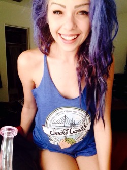 allthingsdankk:  It’s your colorful hair and smile, your laugh