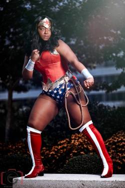 superheroesincolor:    Wonder Woman cosplay by LilhevnCosplayer 