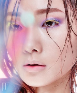 koreanmodel:  Han Ji Min by Shin Seon Hye for W Korea March 2016