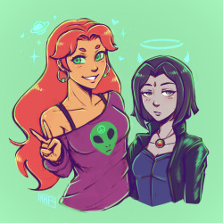 iahfy:  doodle while watching justice league vs. teen titans