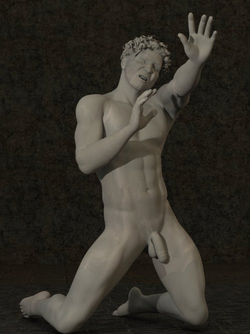 statuegarden:  â€œMale Statue 01/02â€³ by creativeguy59 If you like, please visit his deviant-art profile and give him a â€œlikeâ€. He is doing a great job there. 