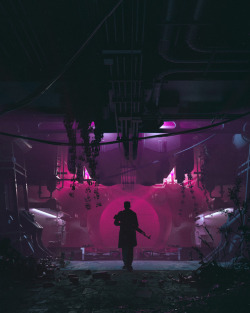 beeple:  PURPLE NAPALM