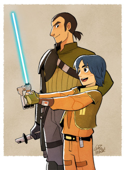 gurihiru:   Star Wars Rebels  Kanan & Ezra 