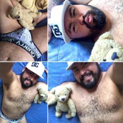 roman0331:  Bonito obligó de semana ….#bearmex #bear #barbones