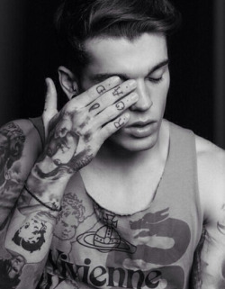 sadness-here:  Black&white 》soft macabre 》tattoos