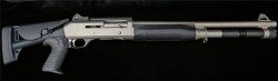 gunrunnerhell:  Benelli M4 H2O With most of it’s metal exterior