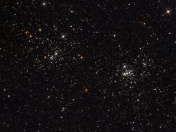 spaceexp:  Double Cluster in Perseus Source: rbrecher (reddit)