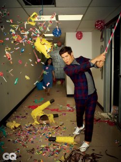 nerffherder:  Adam Devine for GQ