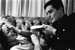 meditations-poetiques:  Alain delon et Romy Schneider 