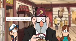 rasta-orange:  gravity falls + shitpostgenerator