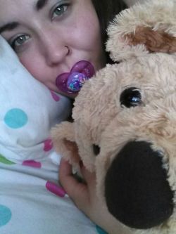 dreamiedaddy:  <strong>Stuffie and Paci Day</strong>