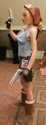 sofeetee:  dorkly:  Could This Be the Most Accurate Lara Croft
