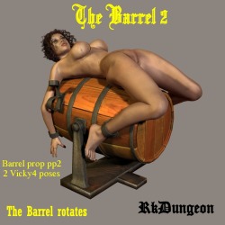 The Barrel 2 is two part prop: the barrel base and the barrel