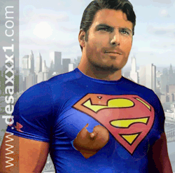 milkmanblog:  Superman nipple!