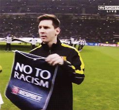 fcb-m:  No to Racism 