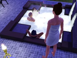 simsgonewrong:  The mom and dad started woohooing in the hot