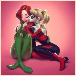 pam-a-quinn:  Harley and Ivy by Leandro Franci