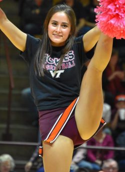 cheerleaderuniversity:   See more Virginia Tech cheerleaders