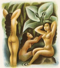 Illustration by Miguel Covarrubias, from Typee: A Romance of