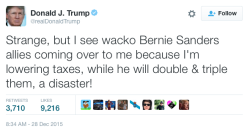 micdotcom:  Bernie Sanders fires back at Trump’s “wacko”