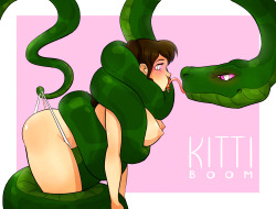 ssecarthepython: kittiboom: just a taste   Hmm… yesss ~Delicious~