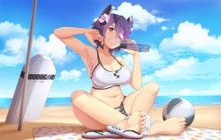 lewd-lounge:    SUMMER TIME!     < |D’‘‘’