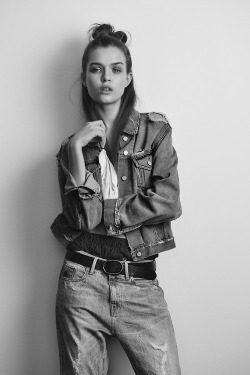 amy-ambrosio:  Josephine Skriver for Costume March 2014 by