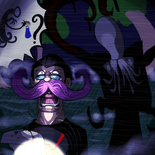 ecojak:   Warfstache Plays Slender  I’ve been meaning to do some art for awhile now, and though I haven’t been following him long, Markiplier is probably one of the most amazing and inspirational people I’ve come across yet. He does a great deal