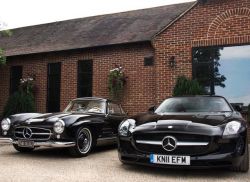 specialcar:Past and present Benz gullwing coupes