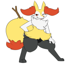 robertge:  Ive always wanted to draw braixen, so i finally found