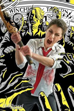  Tatiana Maslany as Simon Pegg in ‘Shaun of the Dead’  The