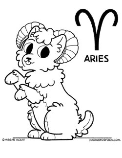 doodleforfood: Inktober Day 14: Aries I finished the DnD doggos collection,