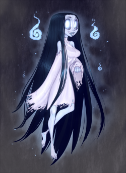 derekhetrickart:some small ghost lady