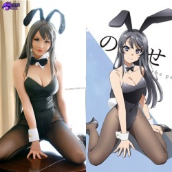 chickcosplay:  Mai Sakurajima from Seishun Buta Yarou cosplay