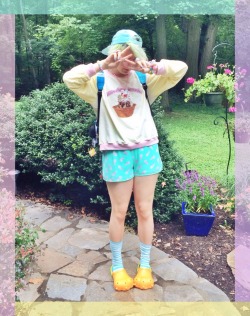 mahouprince:  Casual fairy kei today!!