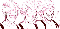 ttoba:  Please take these doodles of my gay sons. I bet Junkrat