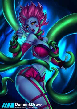 lord-dominik:   Ohh poor Evelynn, she’s got problems.  Fanart