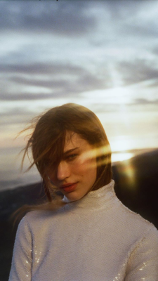 endlessslygazing:Lex Herl photograped by Petra Collins for Vogue