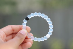 dream-chaserxo:  Infused in the white bead is water from Mount