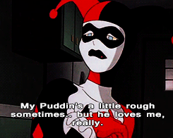 sexetc:  Whoa there Harley Quinn. Do you know what a healthy