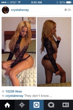 badbitchesluvm3:  I love ig Crystal Renay