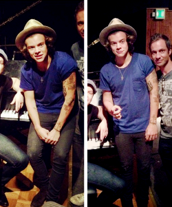 mr-styles:  Great day in the studio. Real pleasure working with