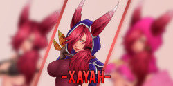 Xayah is up in Gumroad for direct purchase! Thank you for yor