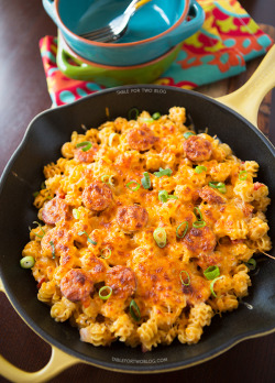 nom-food:Spicy sausage pasta