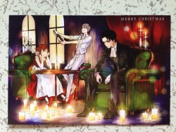 swagnolias:  A clear view of the official christmas card by Hikaru