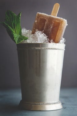 food52:  Prepare yourself for a boozy brain freeze. Mint Julep