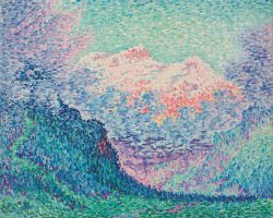 blastedheath:  Paul Signac (French, 1863-1935), Les Diablerets