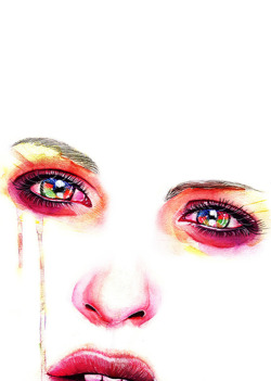 septagonstudios:  Jadesweetbox The Girl with Kaleidoscope Eyes