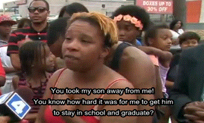 radicalrebellion:  nelaguilvr:  iamchantaya:  rhomeporium:  A motherâ€™s worst nightmare.  She was preaching  this gave me chills  Black woman who lost her son just preached on systemic racism, antiblackness, Black ppls internalized self-hatred and white